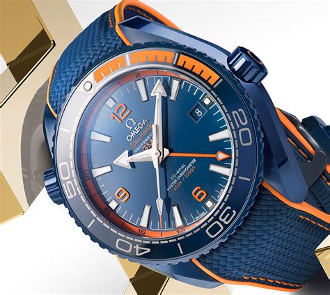 omega big blue watch.